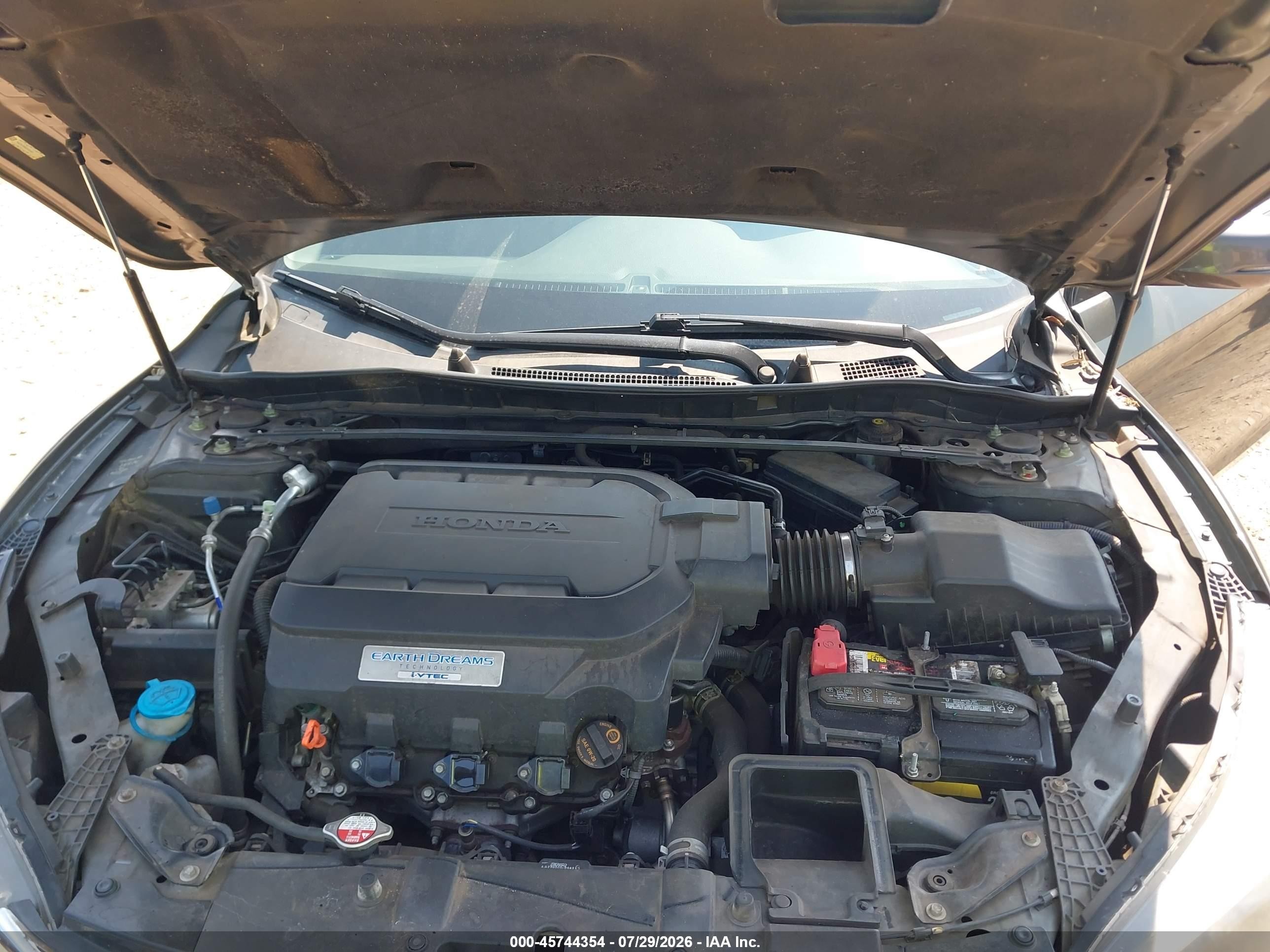 2013 Honda Accord Ex-l V-6 Gray vin: 1HGCR3F89DA022467