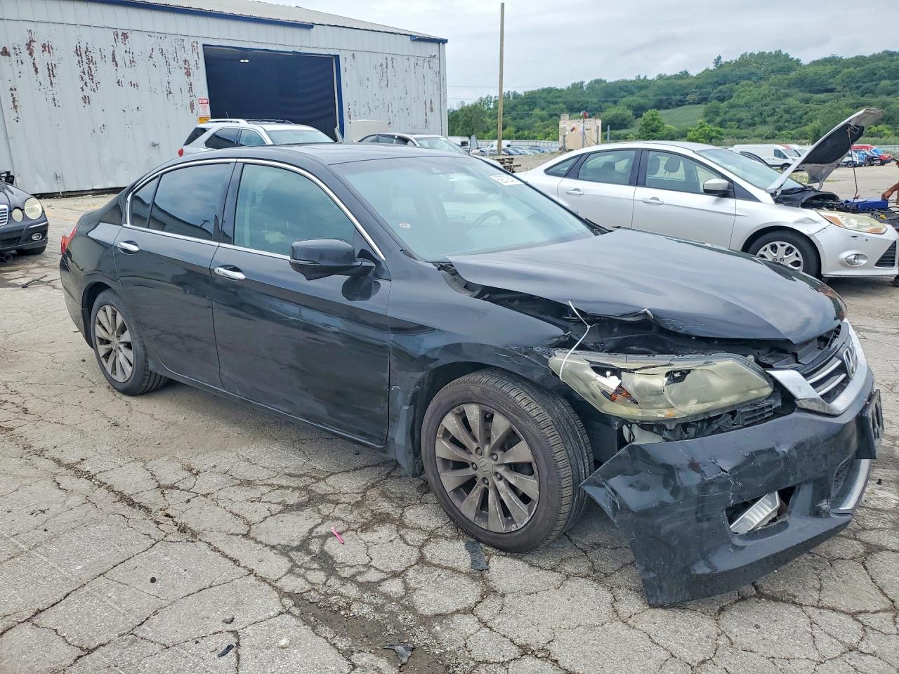 2013 Honda Accord Exl Black vin: 1HGCR3F89DA035302