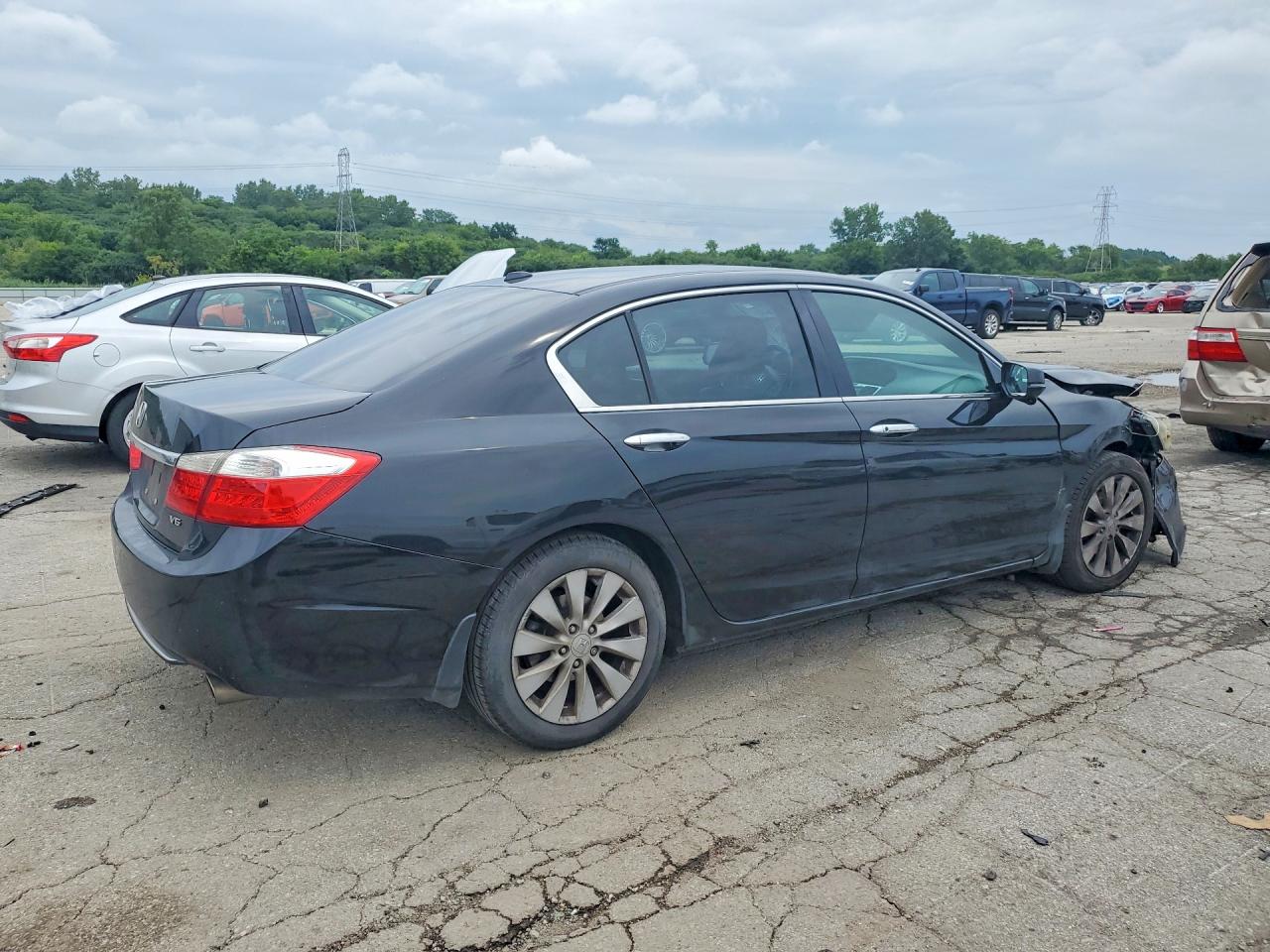 2013 Honda Accord Exl Black vin: 1HGCR3F89DA035302