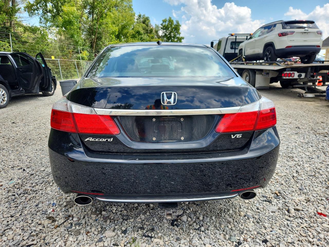2013 Honda Accord Exl Black vin: 1HGCR3F89DA041875