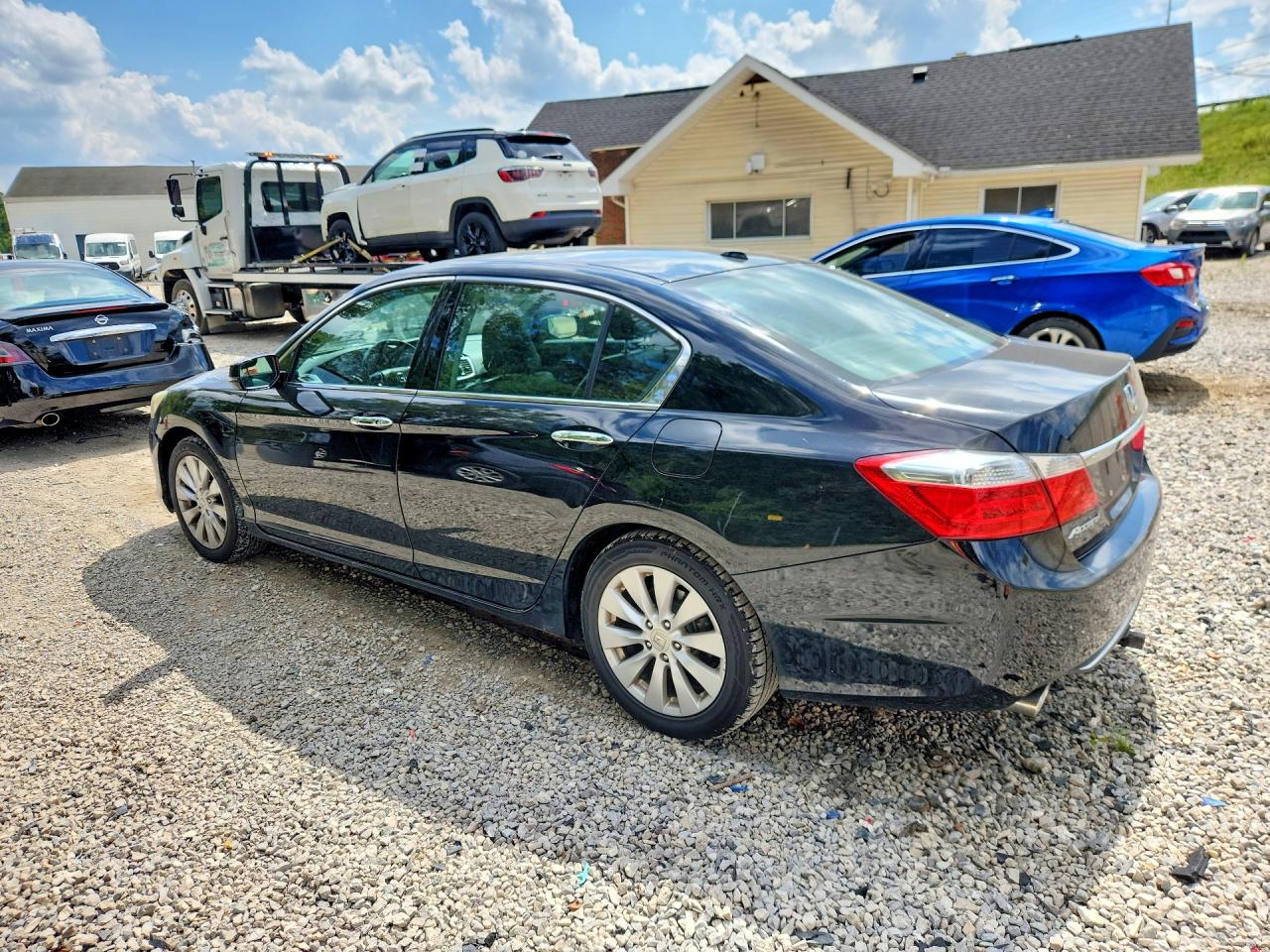 2013 Honda Accord Exl Black vin: 1HGCR3F89DA041875
