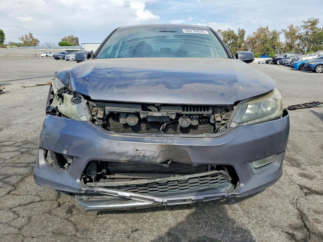 2013 Honda Accord Exl Gray vin: 1HGCR3F89DA042654