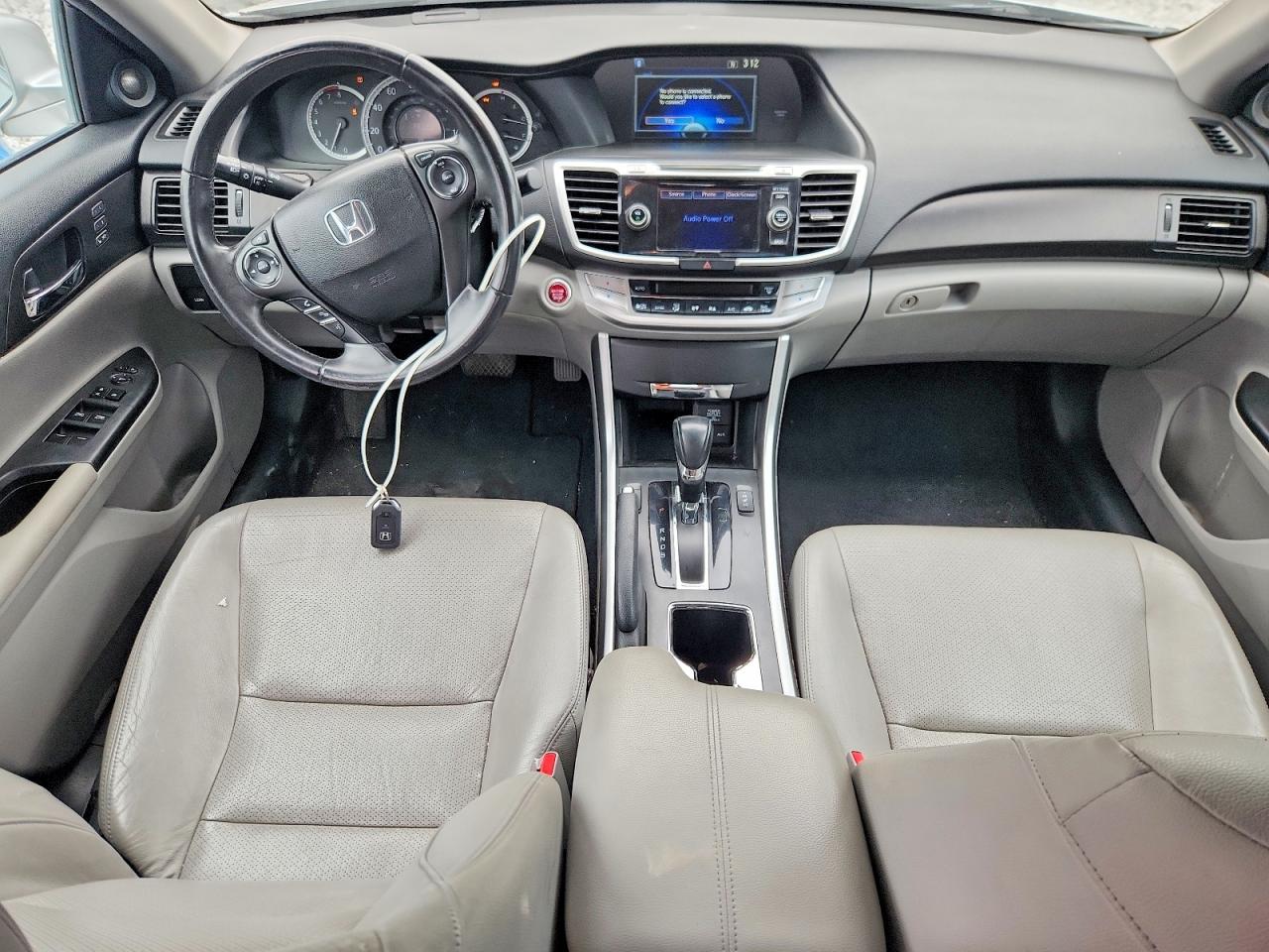 2013 Honda Accord Exl Серебряный vin: 1HGCR3F89DA043352