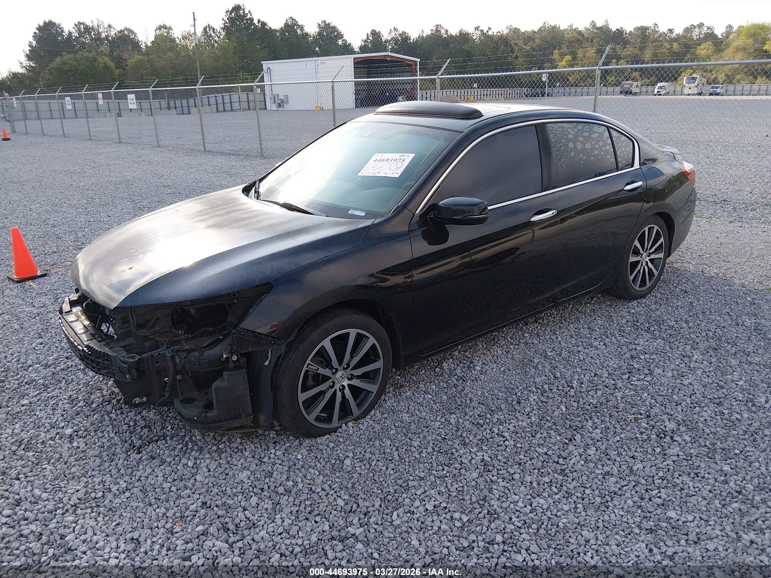 2013 Honda Accord Ex-l V-6 Black vin: 1HGCR3F89DA043500