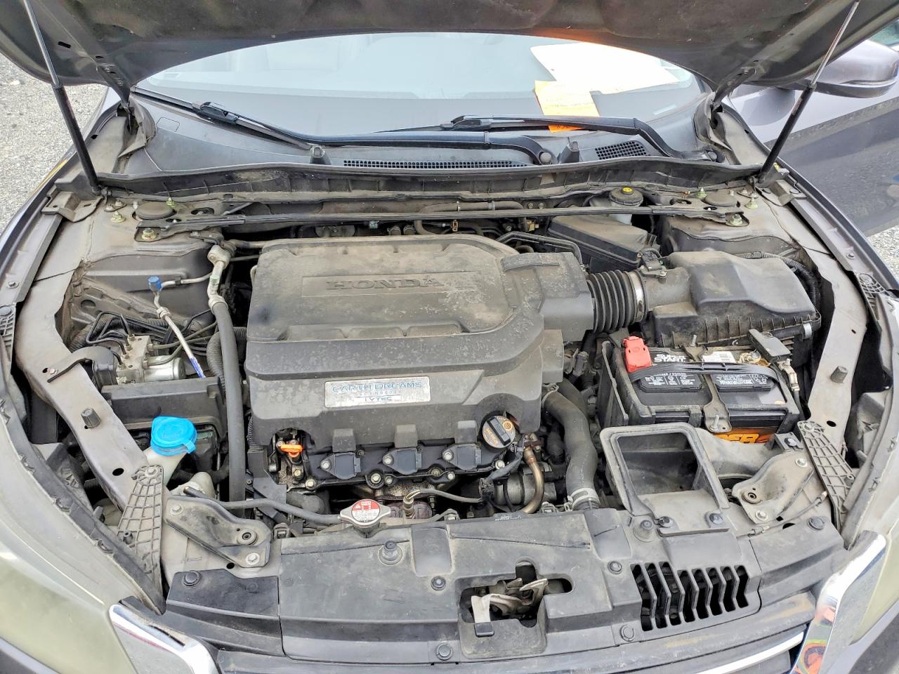 2013 Honda Accord Exl Серый vin: 1HGCR3F89DA046154