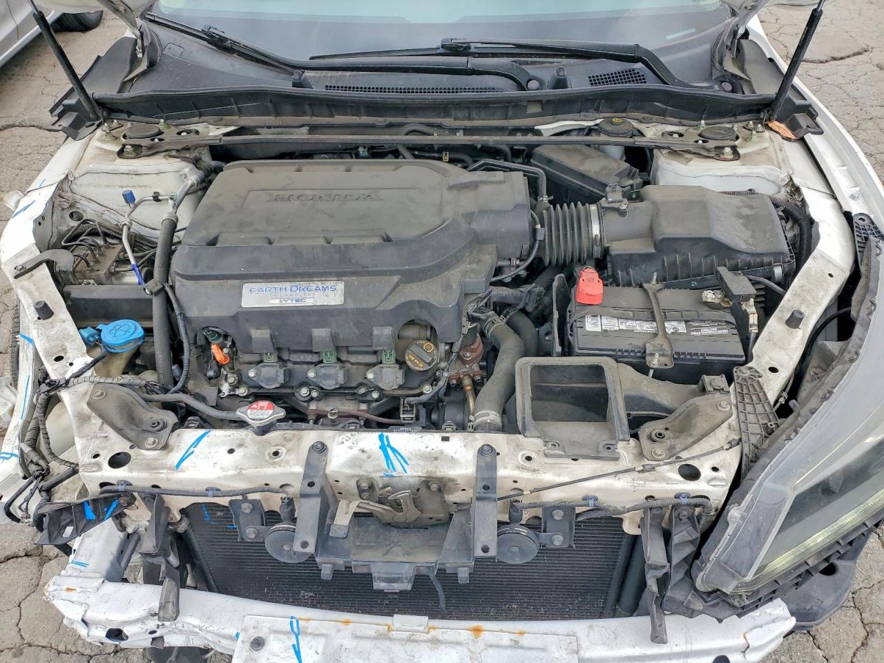 2014 Honda Accord Exl White vin: 1HGCR3F89EA004309