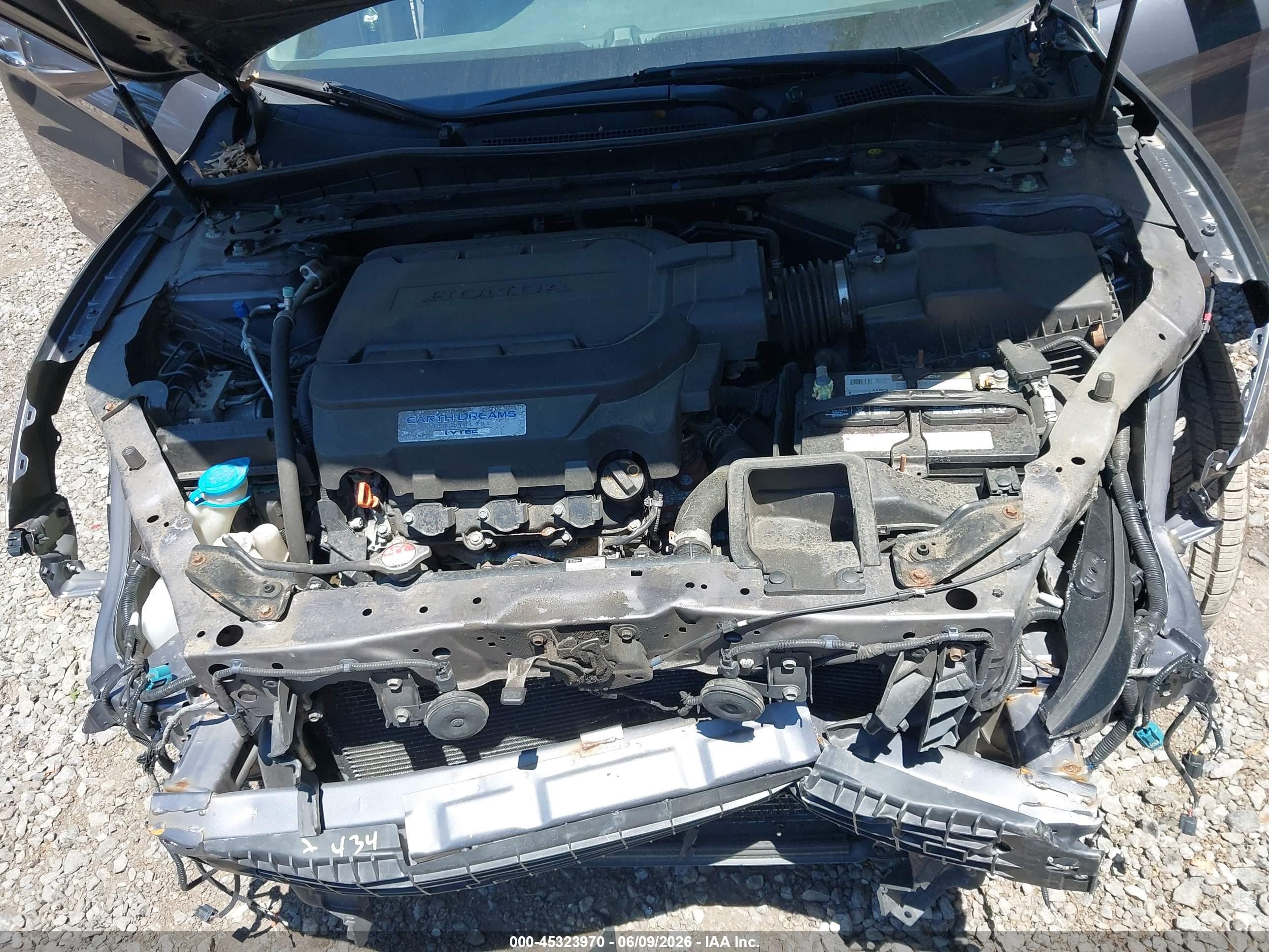 2014 Honda Accord Ex-l V-6 Серый vin: 1HGCR3F89EA018873