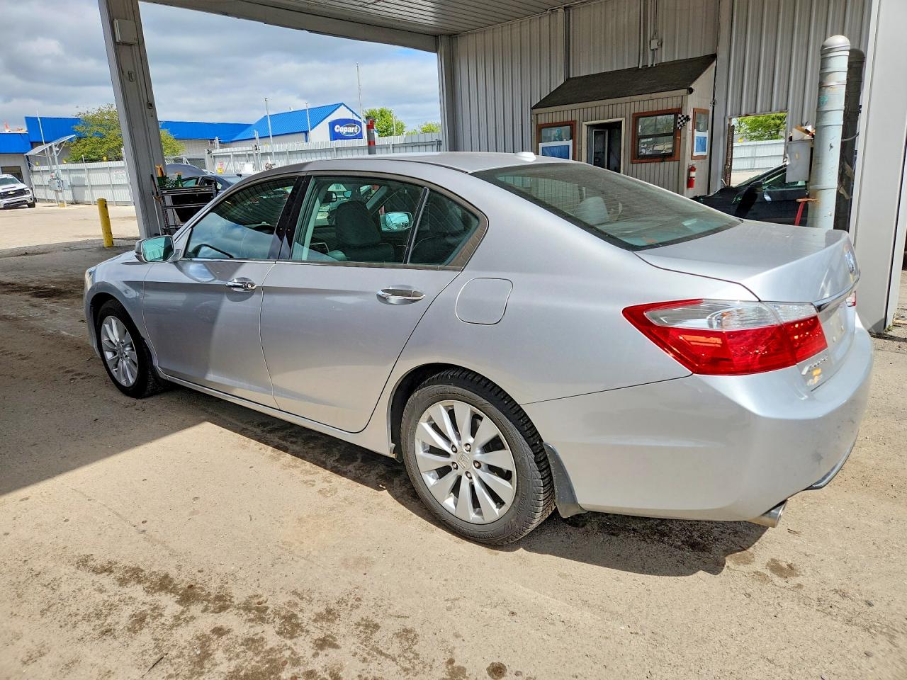2015 Honda Accord Exl Silver vin: 1HGCR3F89FA009396