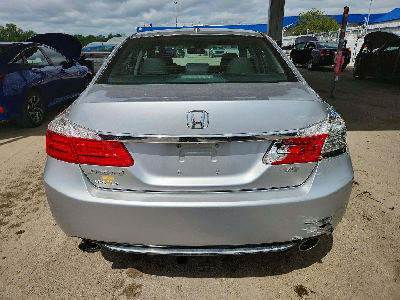 2015 Honda Accord Exl Silver vin: 1HGCR3F89FA009396