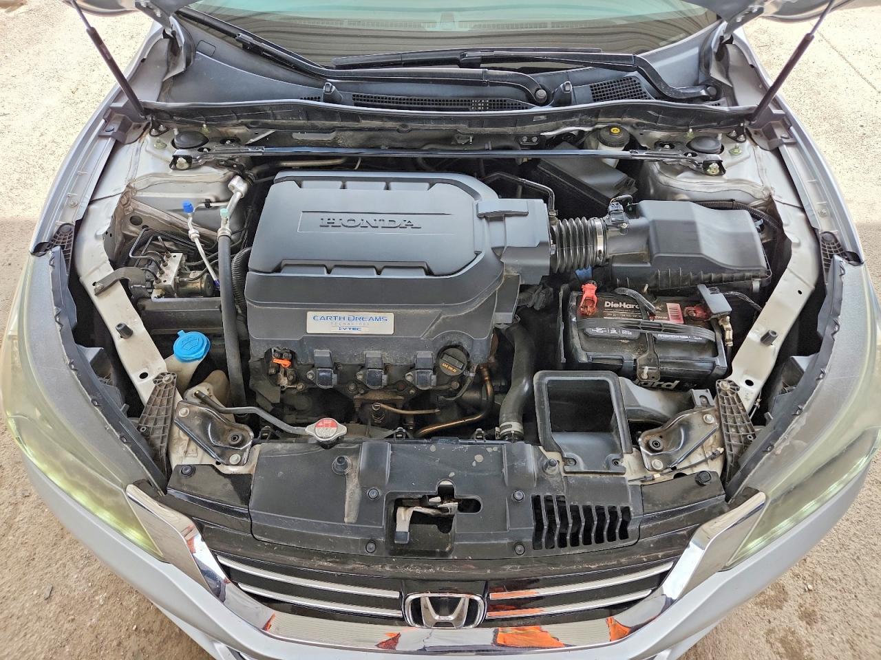 2015 Honda Accord Exl Silver vin: 1HGCR3F89FA009396