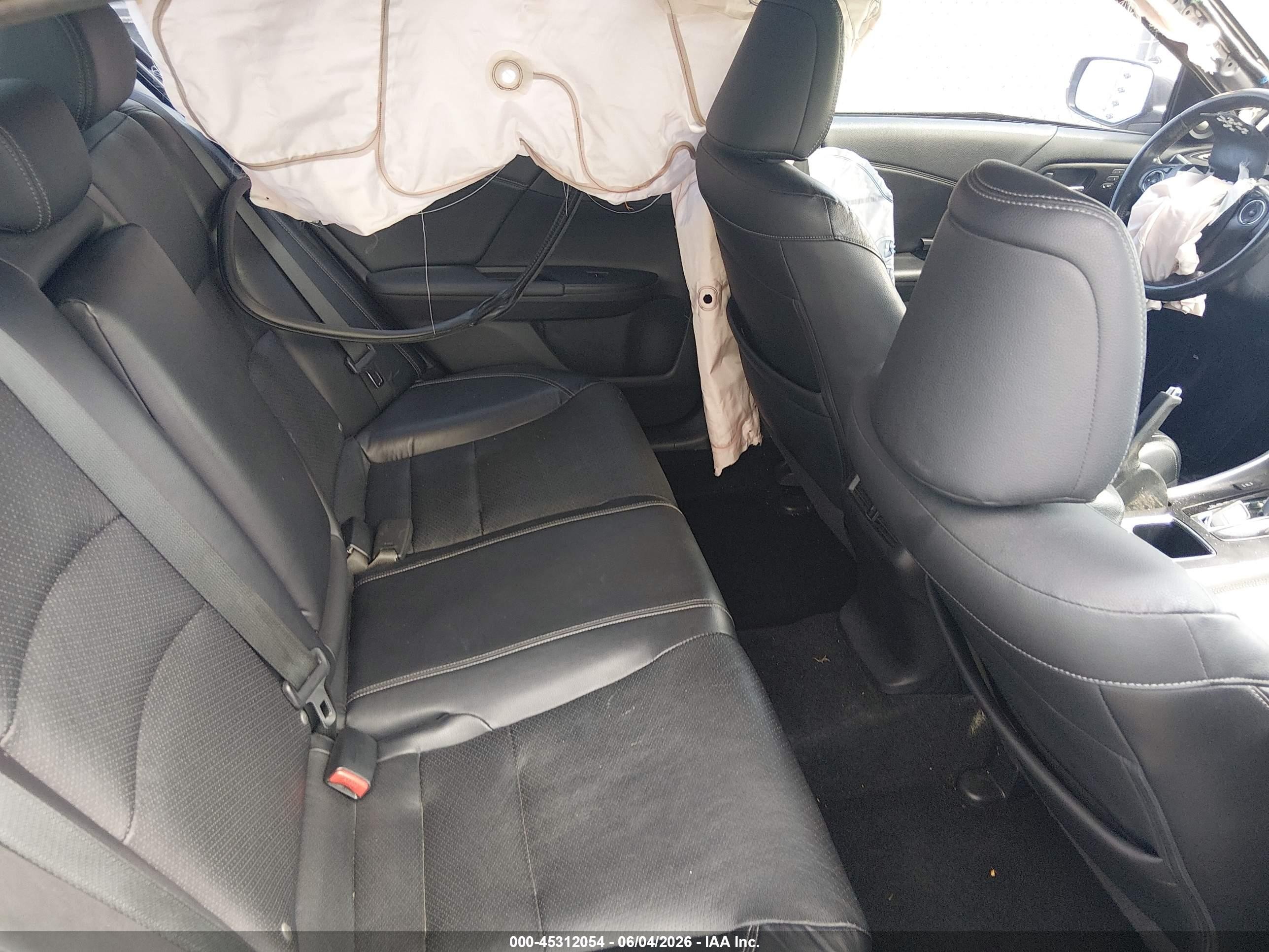 2015 Honda Accord Ex-l V-6 Gray vin: 1HGCR3F89FA013786