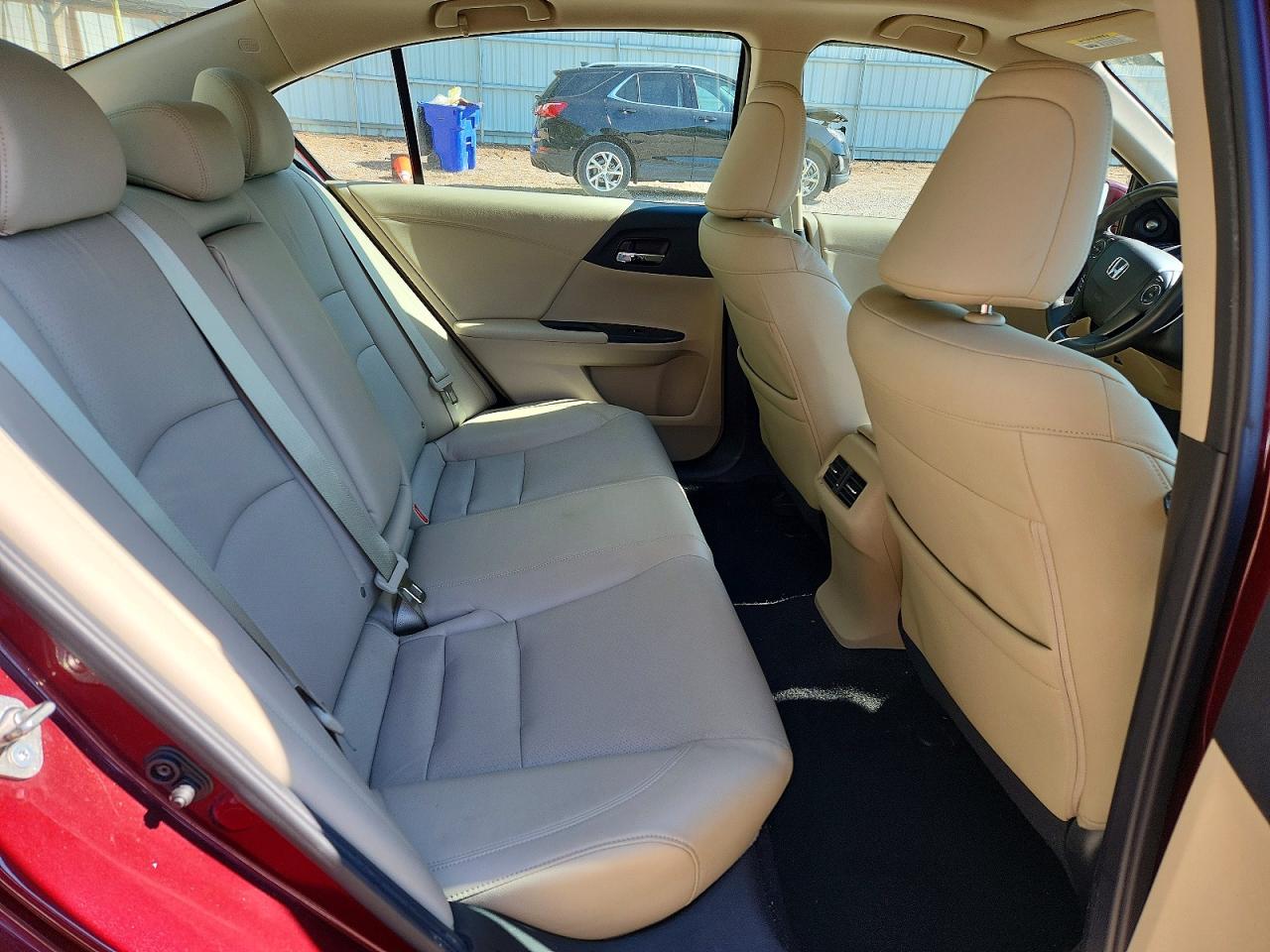 2015 Honda Accord Exl Maroon vin: 1HGCR3F89FA015036