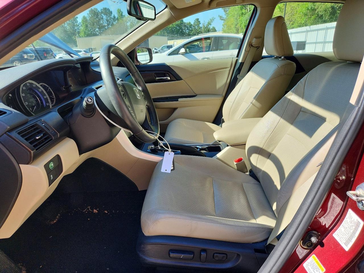 2015 Honda Accord Exl Maroon vin: 1HGCR3F89FA015036