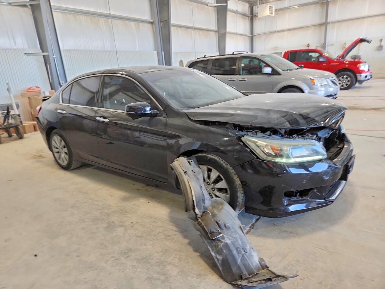 2015 Honda Accord Exl Black vin: 1HGCR3F89FA033553