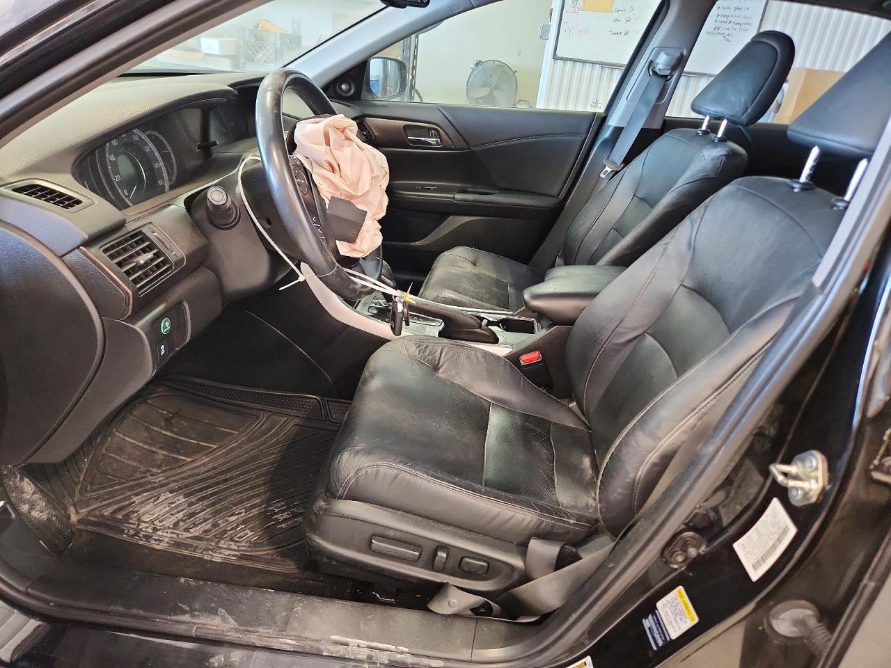 2015 Honda Accord Exl Black vin: 1HGCR3F89FA033553