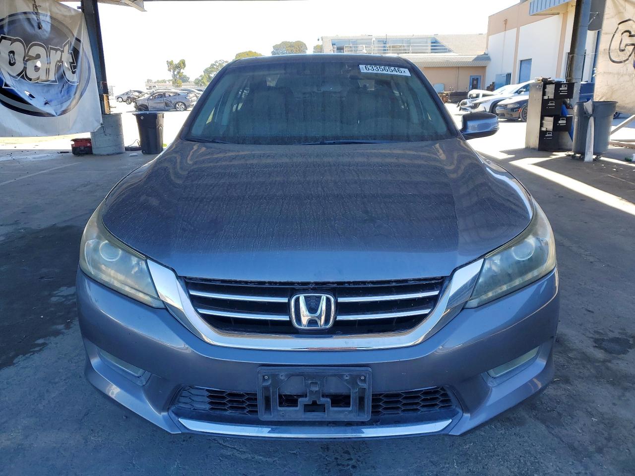 2013 Honda Accord Exl Gray vin: 1HGCR3F8XDA006889