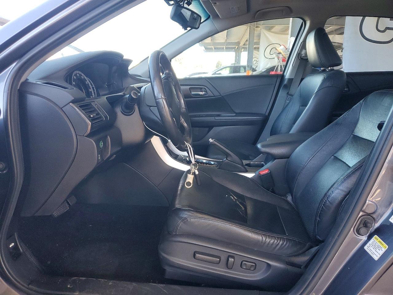2013 Honda Accord Exl Gray vin: 1HGCR3F8XDA006889