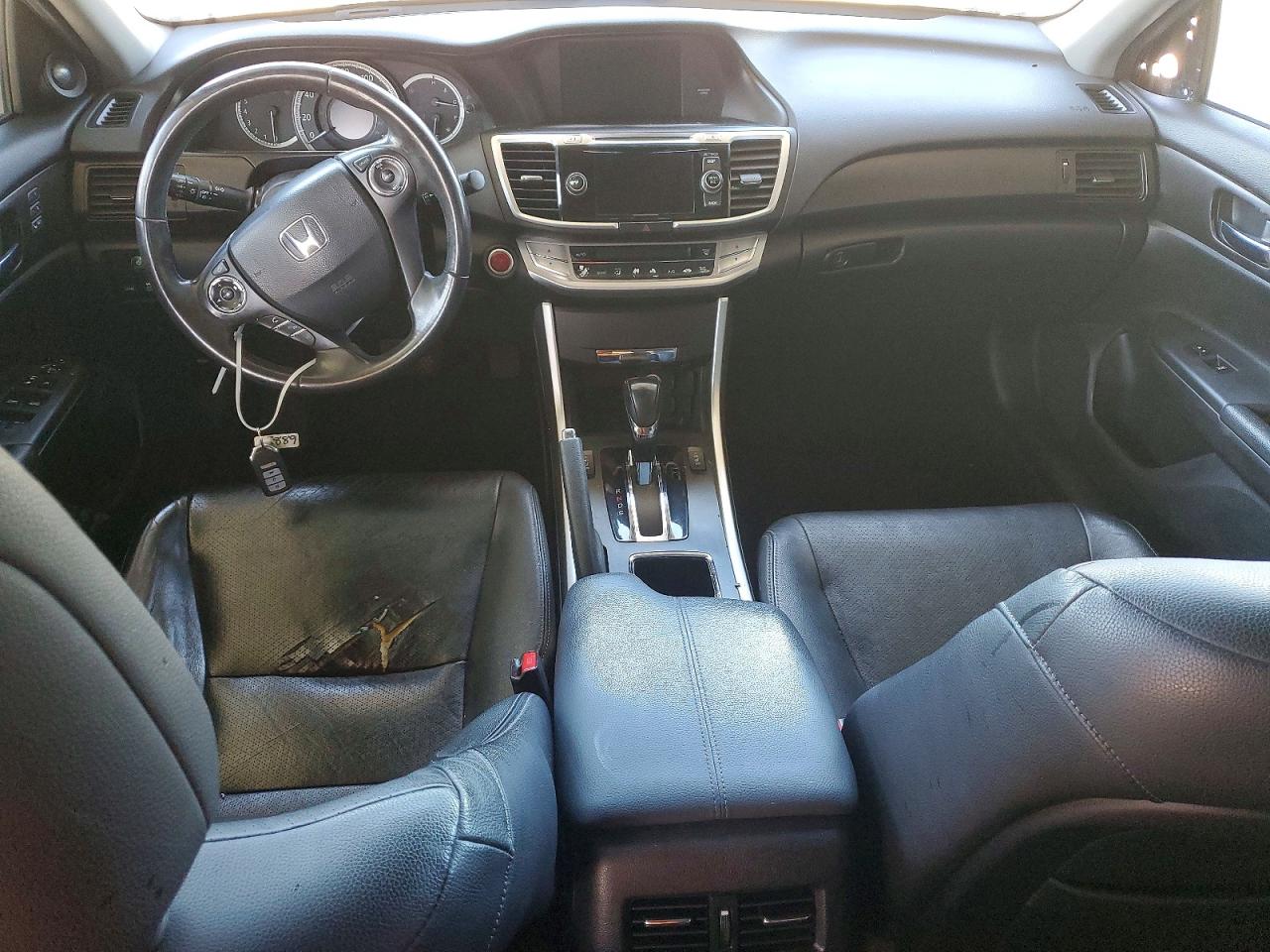 2013 Honda Accord Exl Gray vin: 1HGCR3F8XDA006889