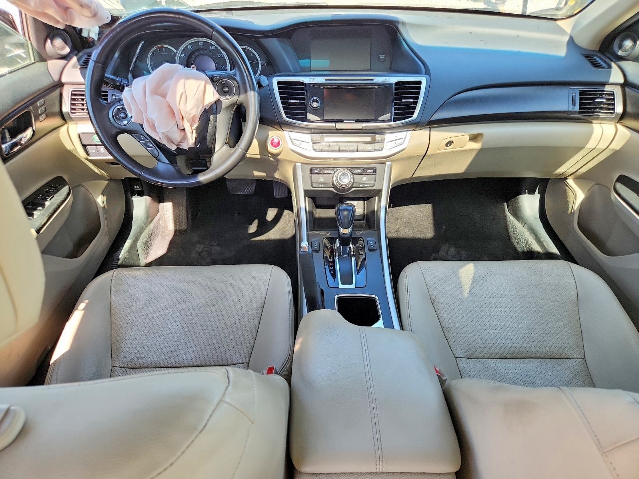 2013 Honda Accord Exl Черный vin: 1HGCR3F8XDA012319