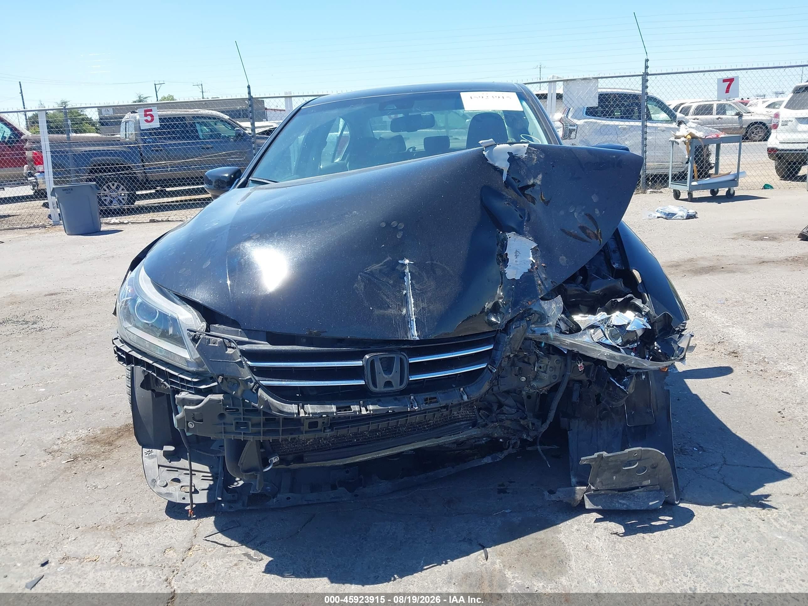2013 Honda Accord Ex-l V-6 Черный vin: 1HGCR3F8XDA012739