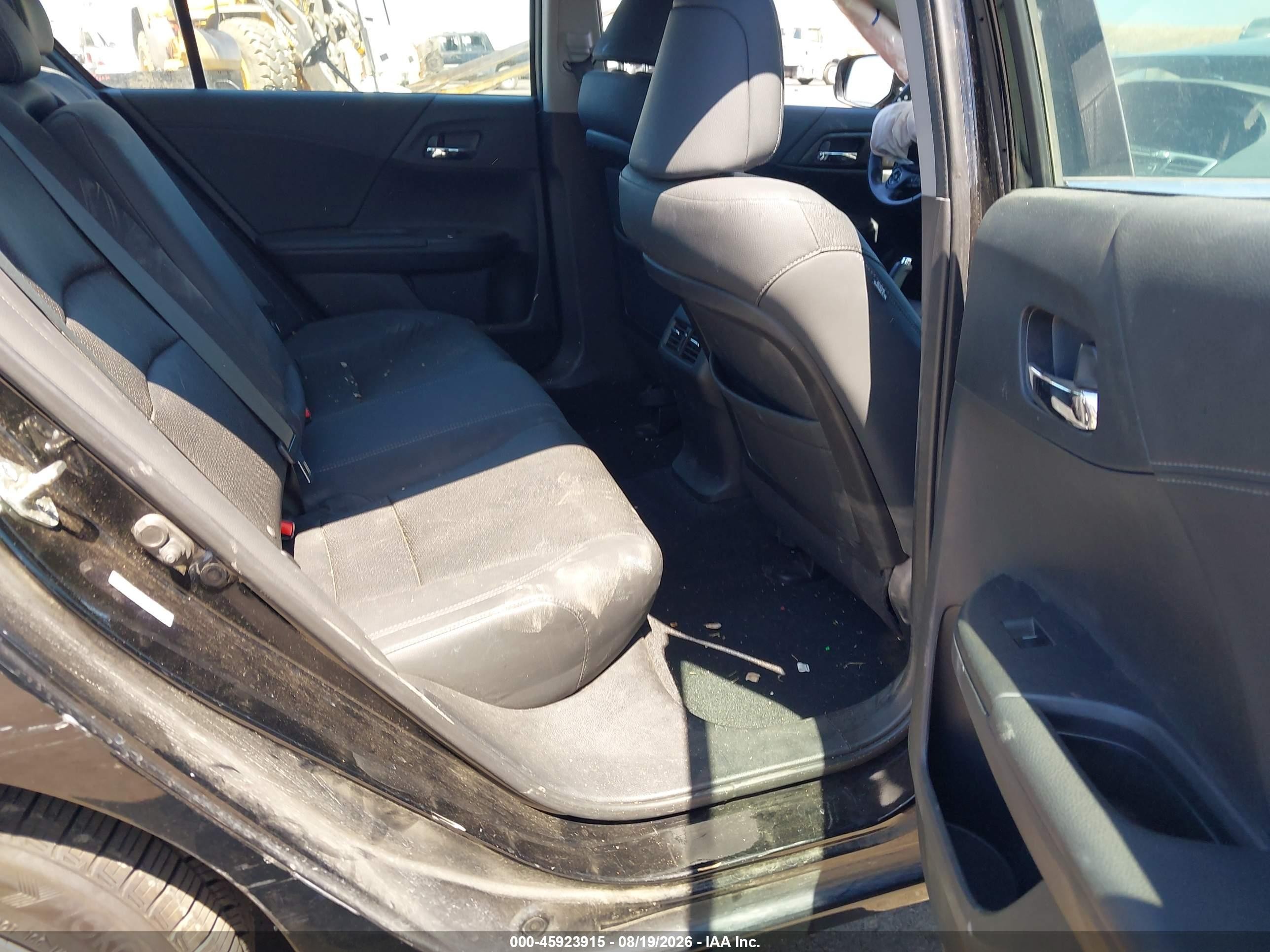 2013 Honda Accord Ex-l V-6 Черный vin: 1HGCR3F8XDA012739