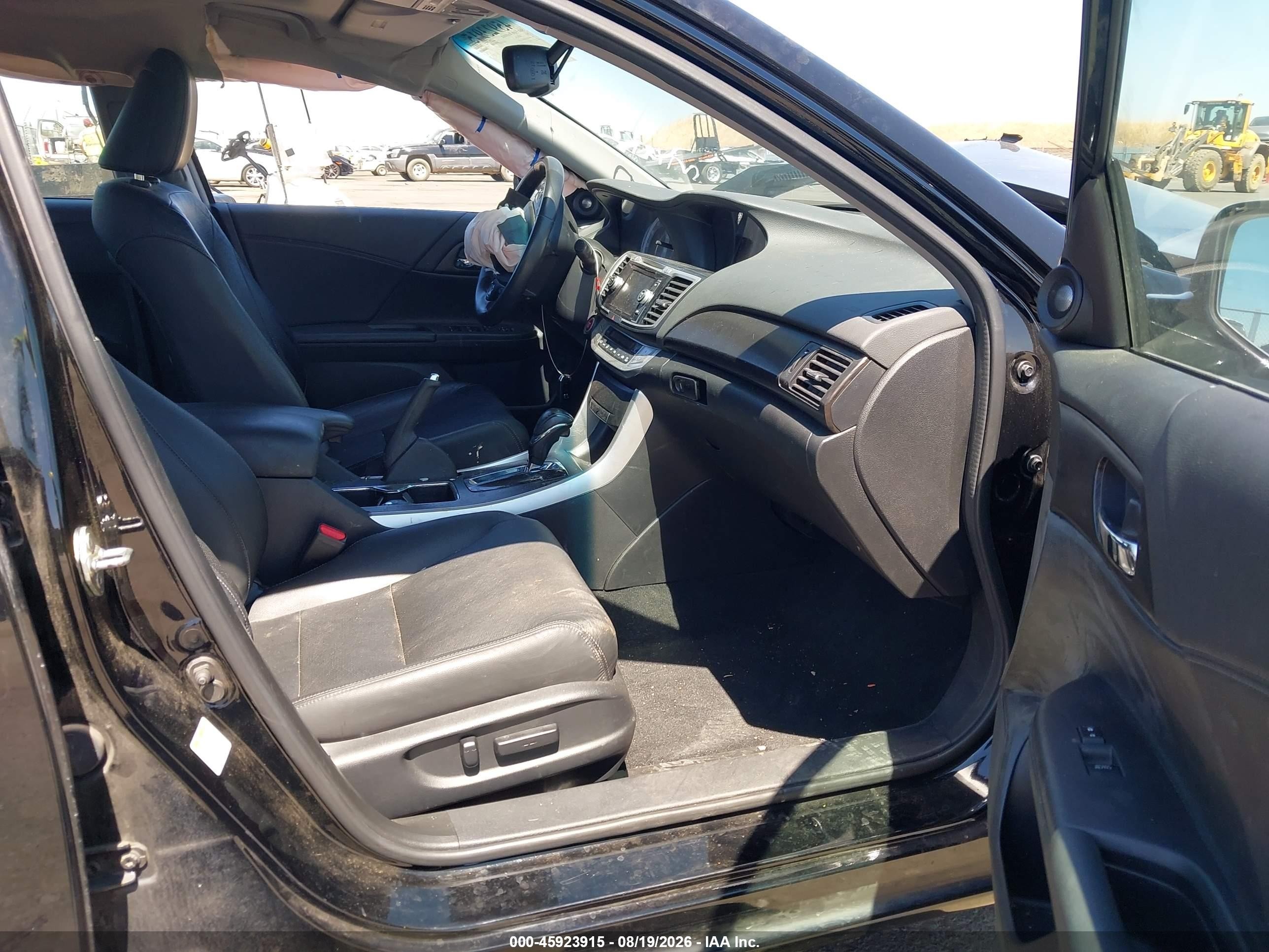 2013 Honda Accord Ex-l V-6 Черный vin: 1HGCR3F8XDA012739