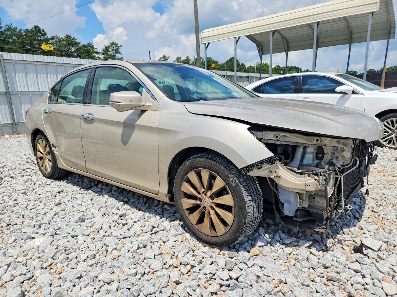 2013 Honda Accord Exl Gold vin: 1HGCR3F8XDA030660