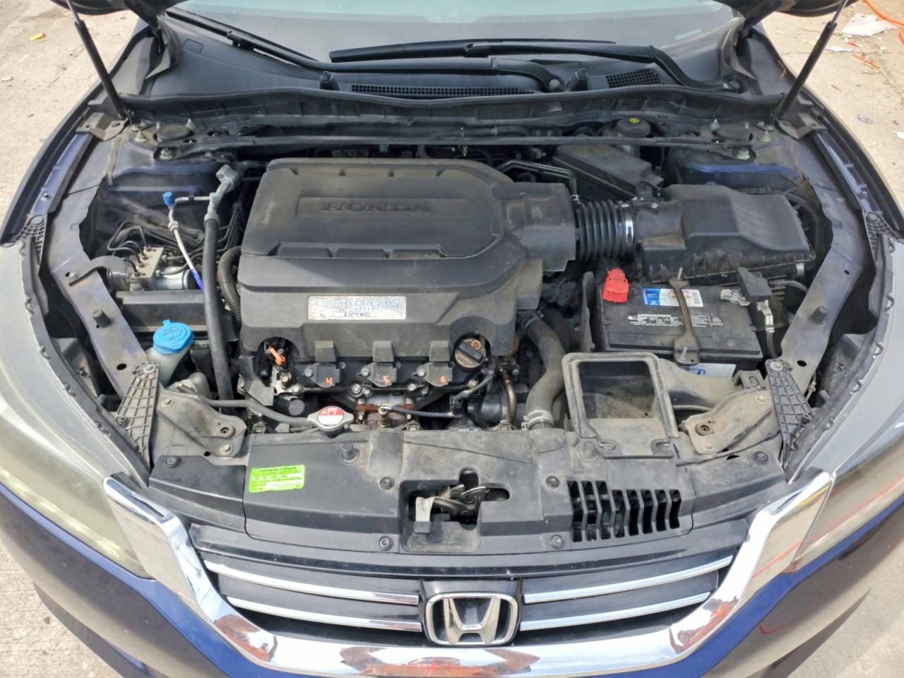 2013 Honda Accord Exl Blue vin: 1HGCR3F8XDA030979