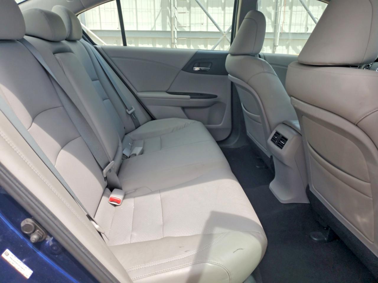 2013 Honda Accord Exl Blue vin: 1HGCR3F8XDA030979