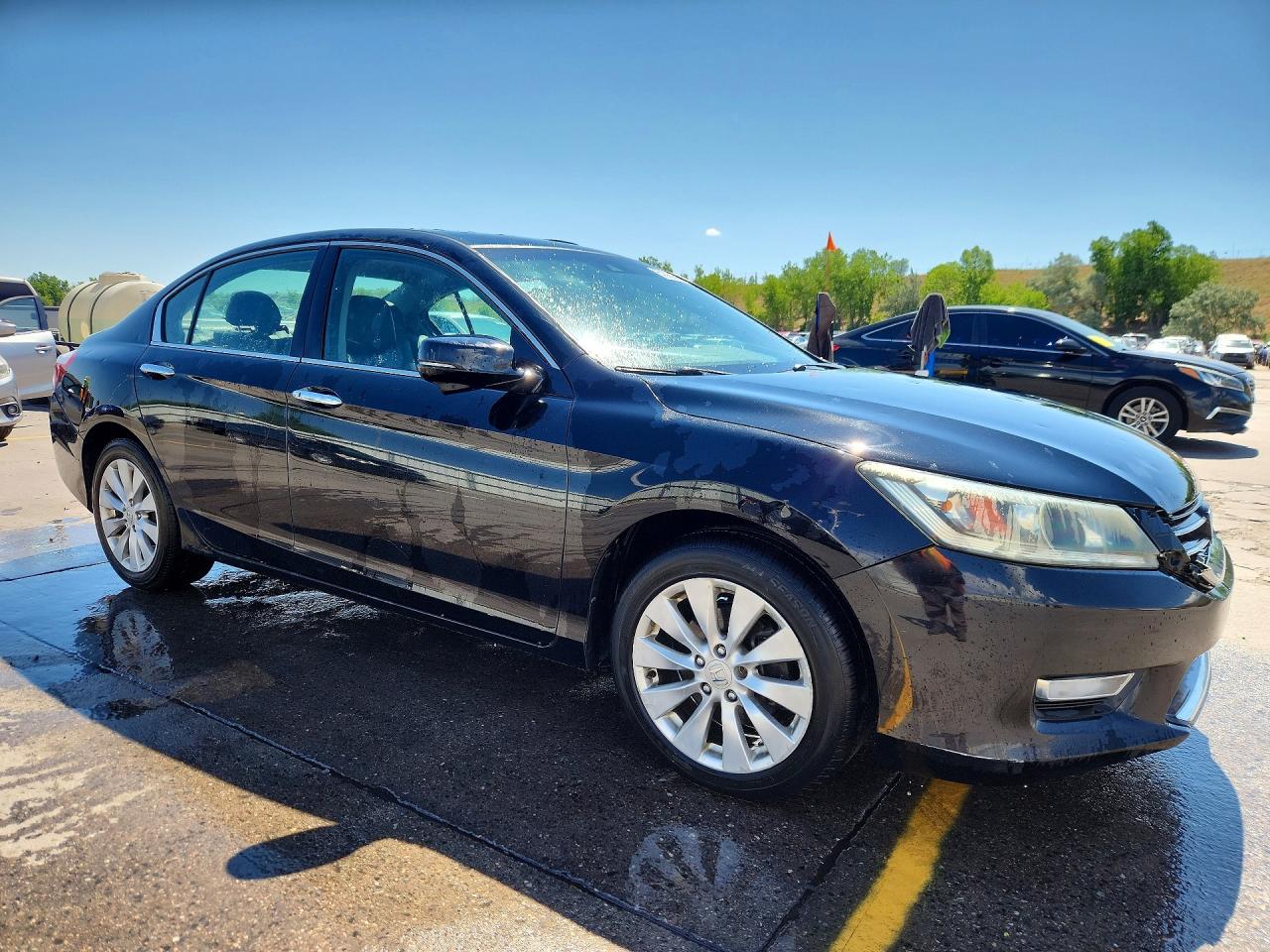 2013 Honda Accord Exl Black vin: 1HGCR3F8XDA034644