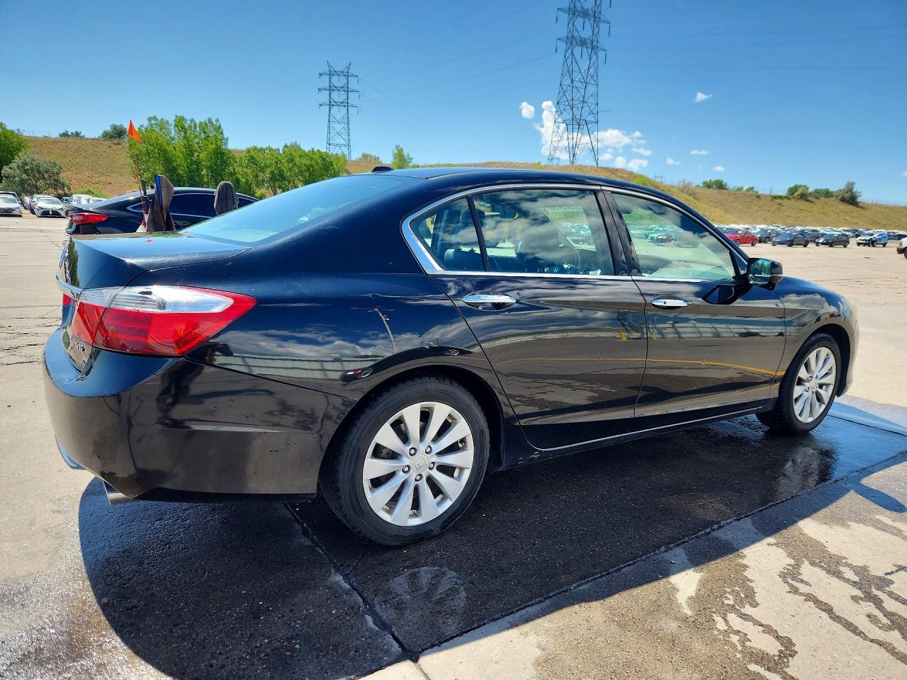 2013 Honda Accord Exl Black vin: 1HGCR3F8XDA034644