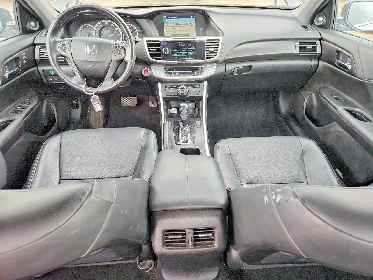 2013 Honda Accord Exl Gray vin: 1HGCR3F8XDA037608