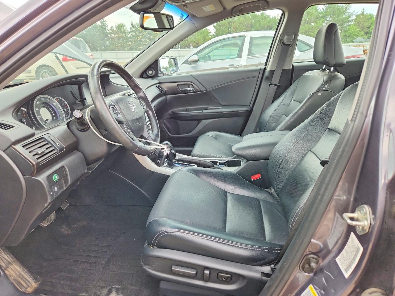 2013 Honda Accord Exl Gray vin: 1HGCR3F8XDA037608