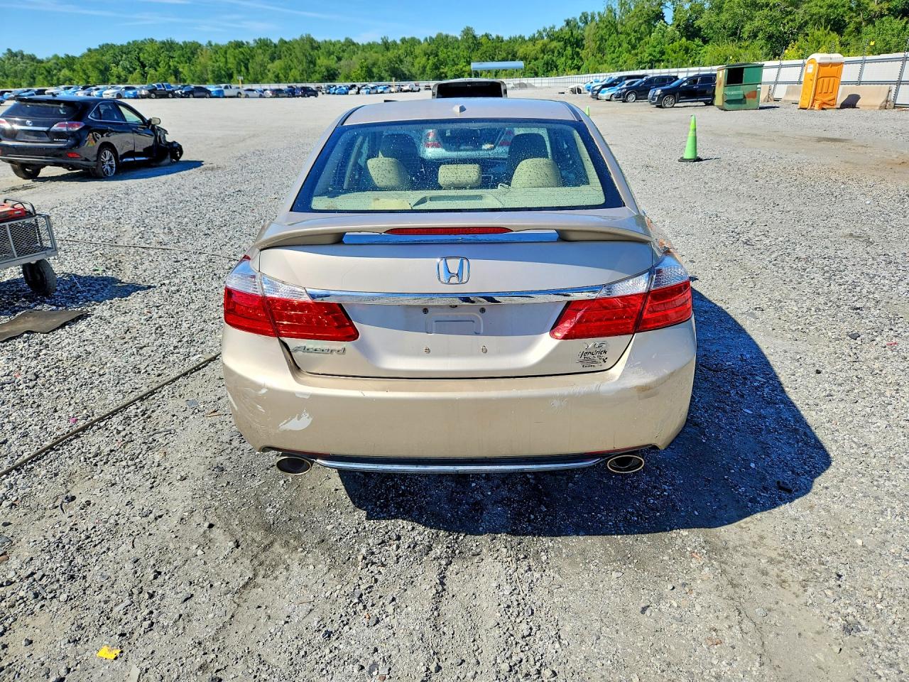 2014 Honda Accord Exl Gold vin: 1HGCR3F8XEA024665