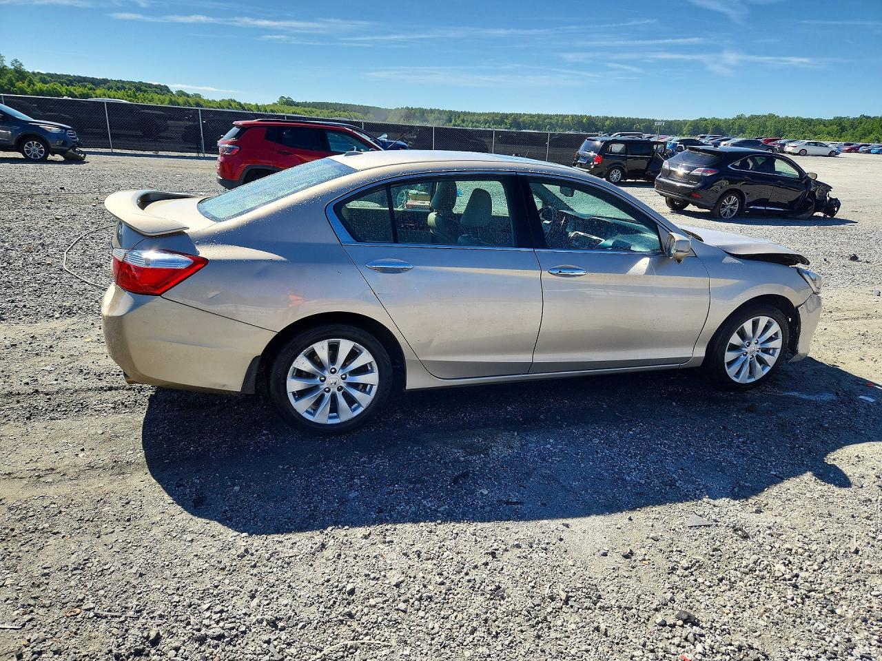 2014 Honda Accord Exl Gold vin: 1HGCR3F8XEA024665