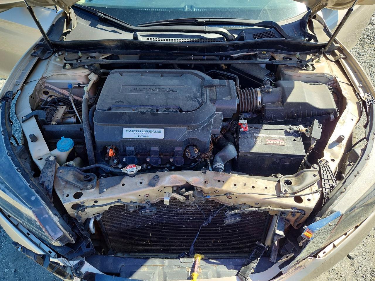 2014 Honda Accord Exl Gold vin: 1HGCR3F8XEA024665