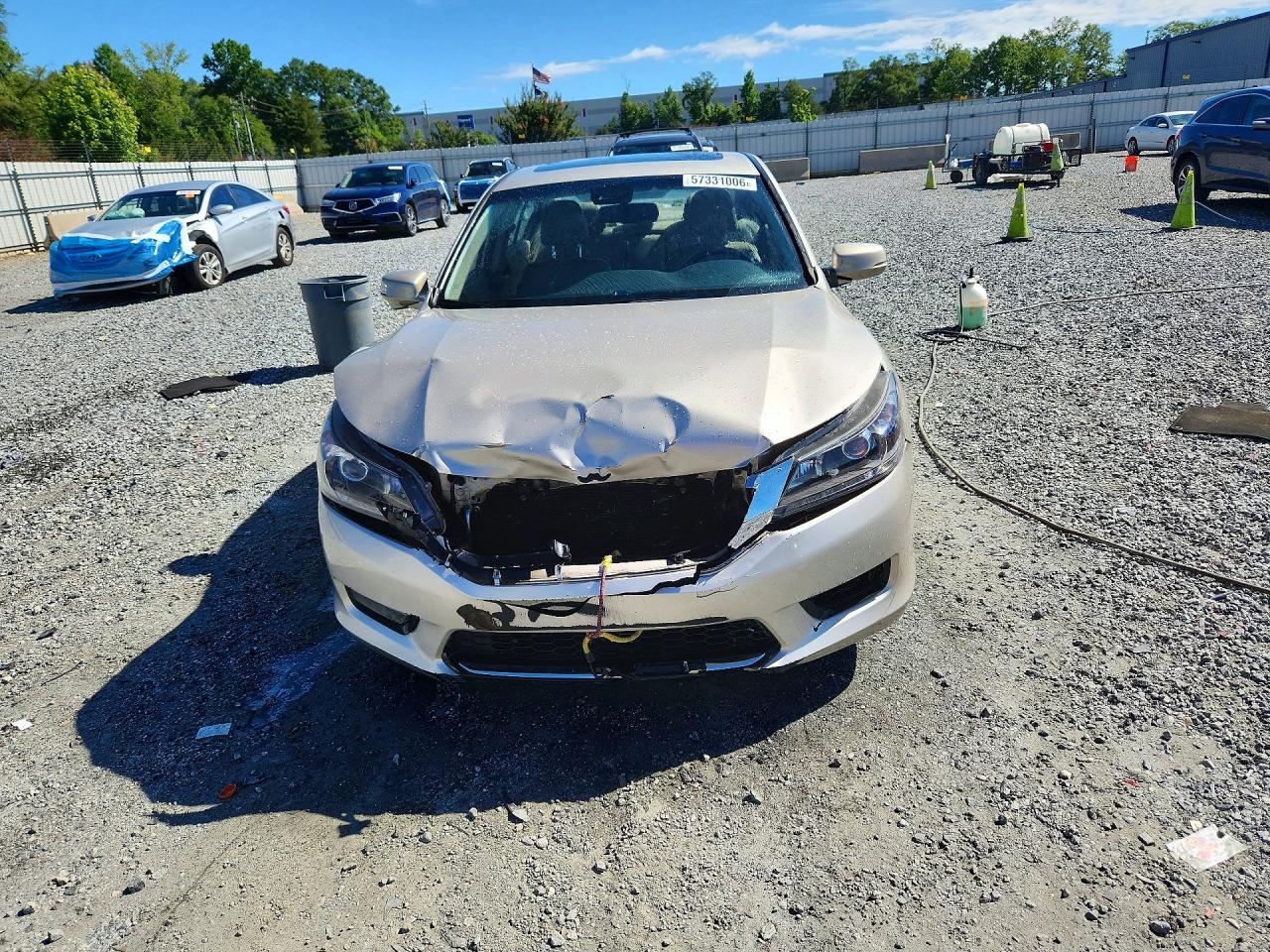 2014 Honda Accord Exl Gold vin: 1HGCR3F8XEA024665