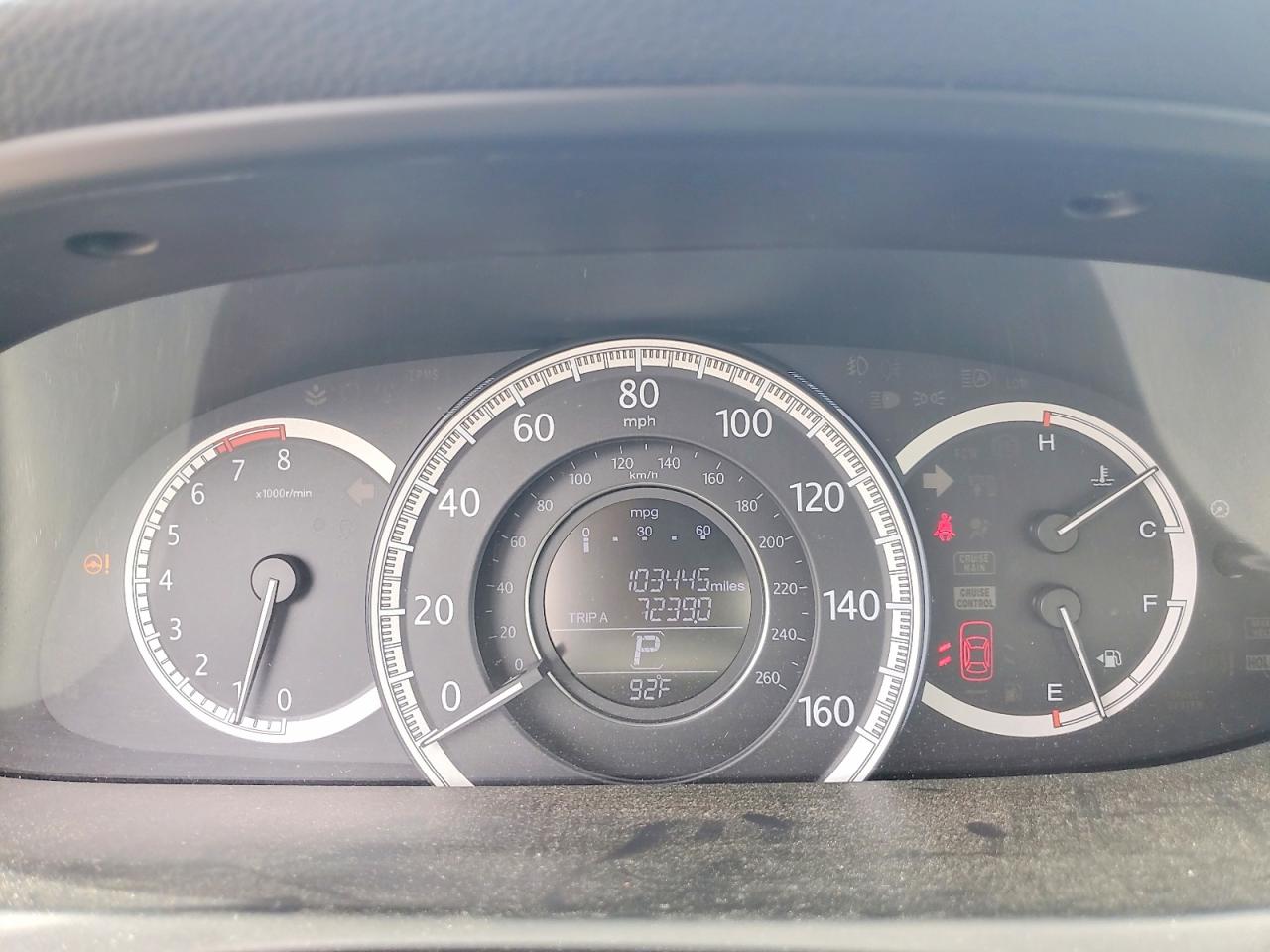 2015 Honda Accord Exl White vin: 1HGCR3F8XFA007124