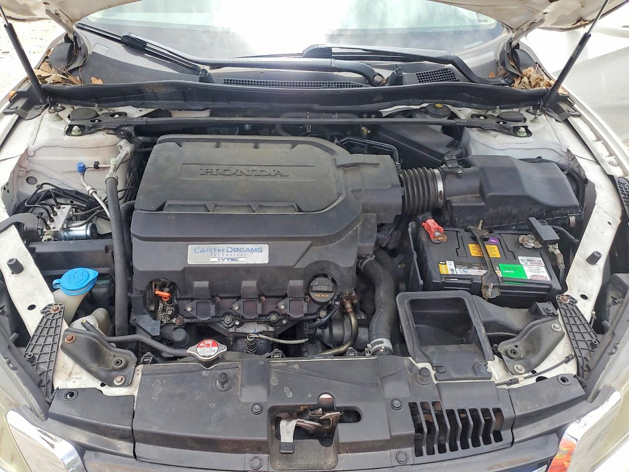 2015 Honda Accord Exl White vin: 1HGCR3F8XFA007124