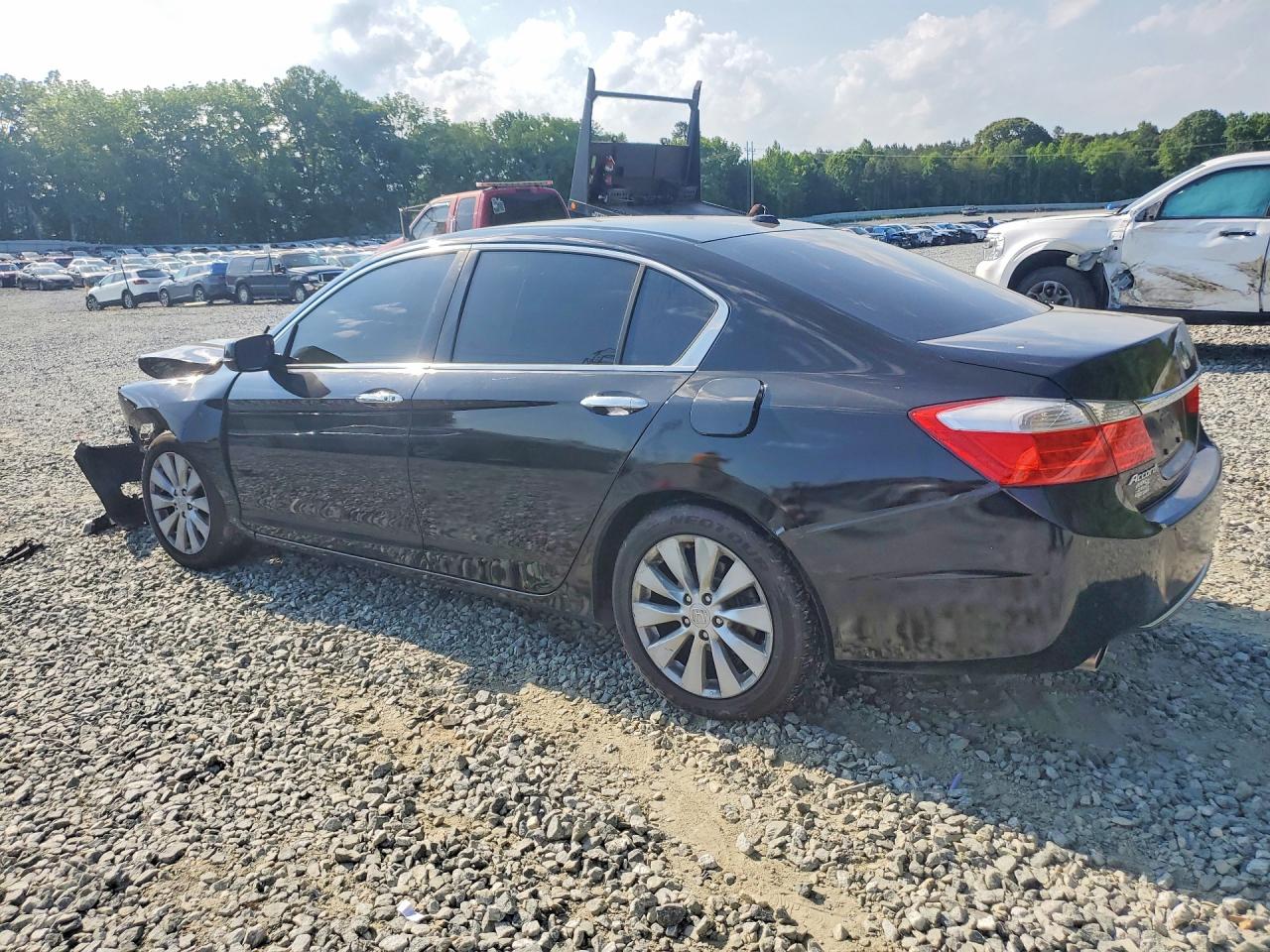 2015 Honda Accord Exl Black vin: 1HGCR3F8XFA012582