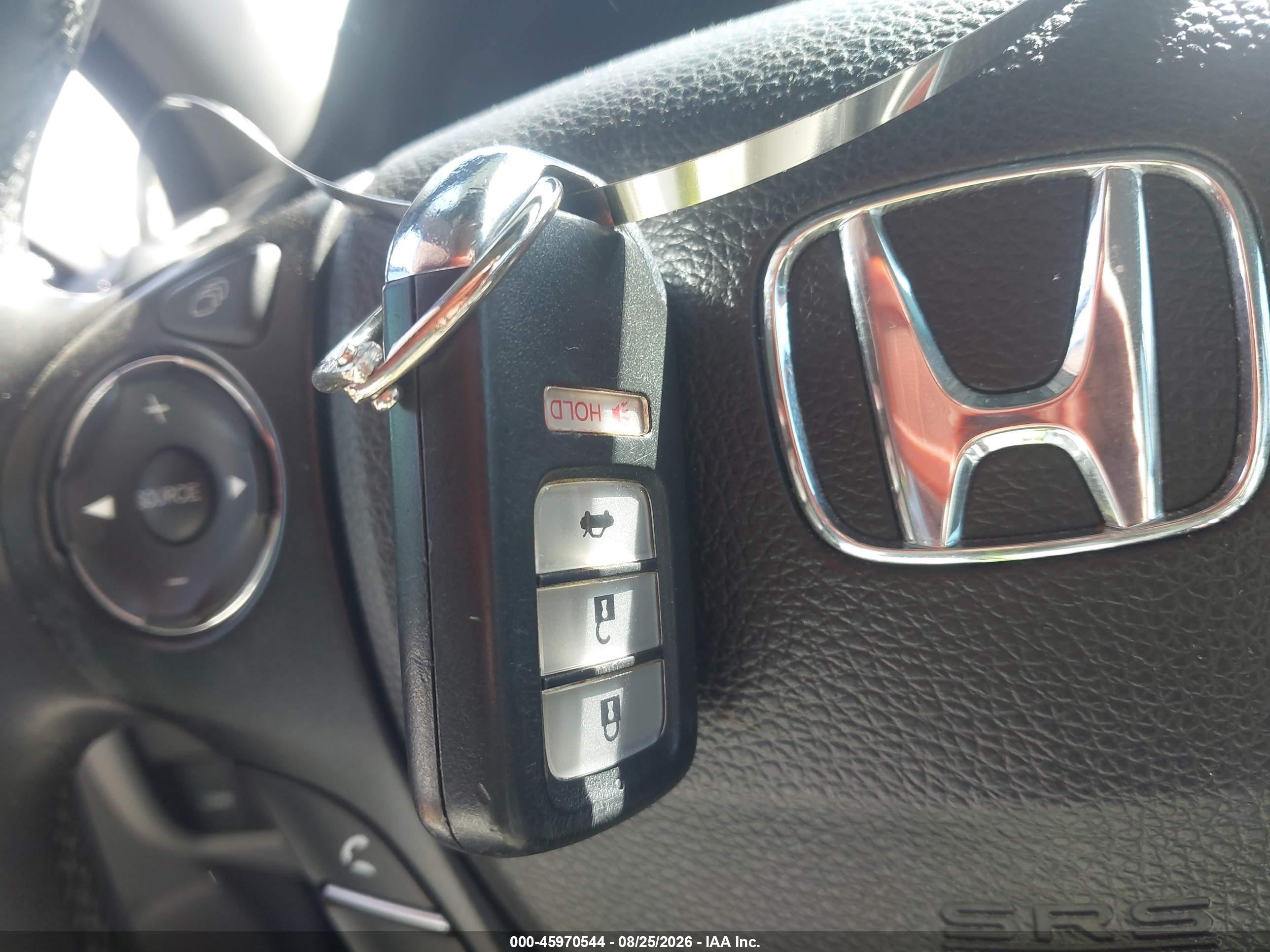 2015 Honda Accord Ex-l V-6 Blue vin: 1HGCR3F8XFA028622