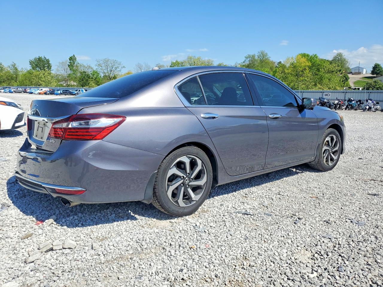 2016 Honda Accord Exl Gray vin: 1HGCR3F8XGA022756