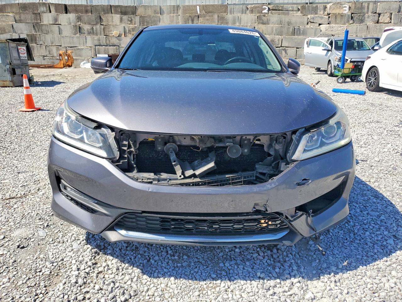 2016 Honda Accord Exl Gray vin: 1HGCR3F8XGA022756