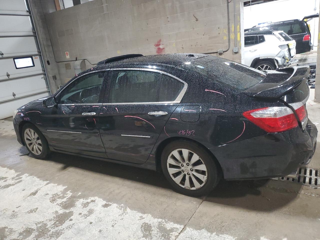 2013 Honda Accord Touring Black vin: 1HGCR3F91DA005476