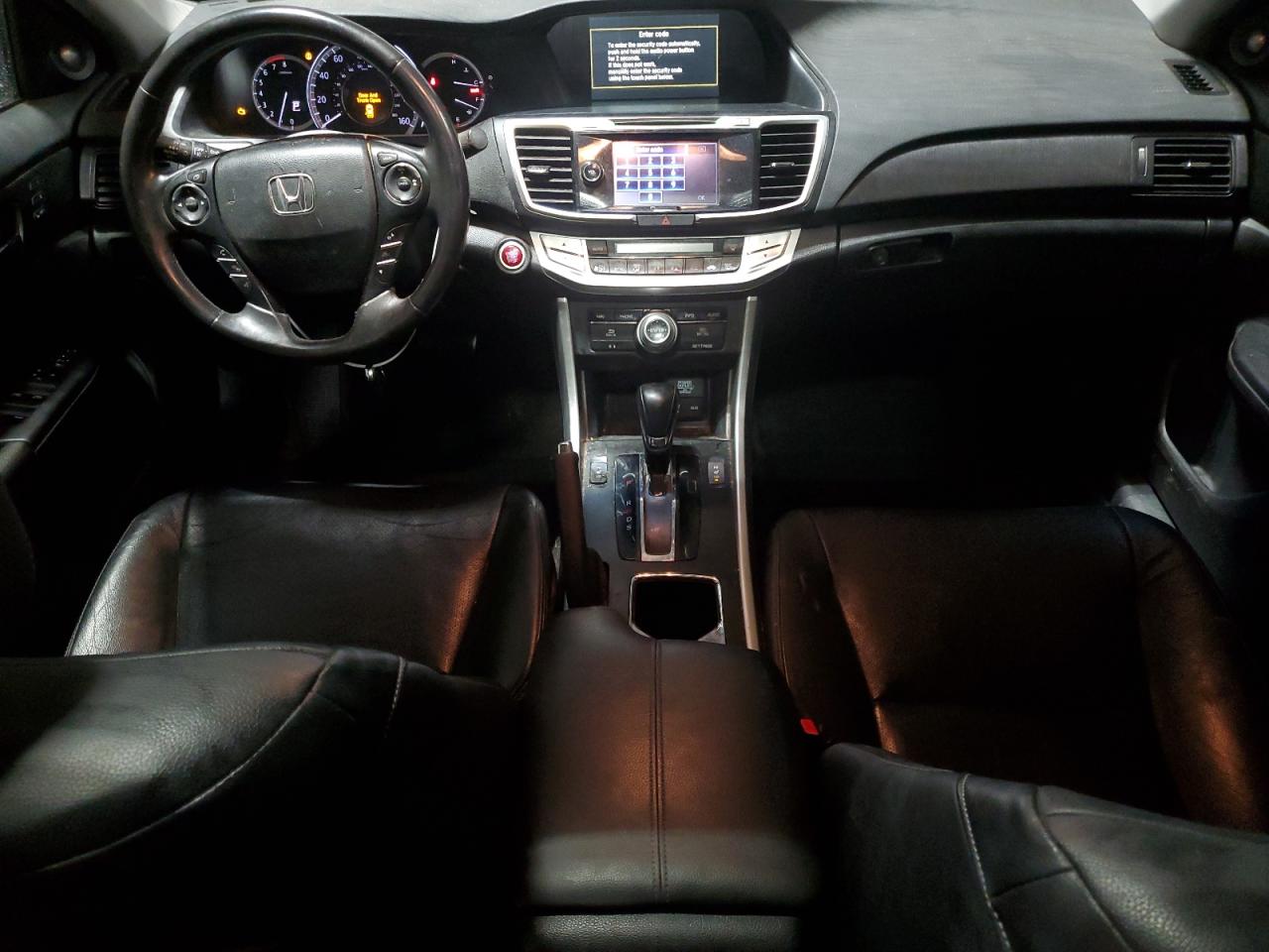2013 Honda Accord Touring Black vin: 1HGCR3F91DA005476