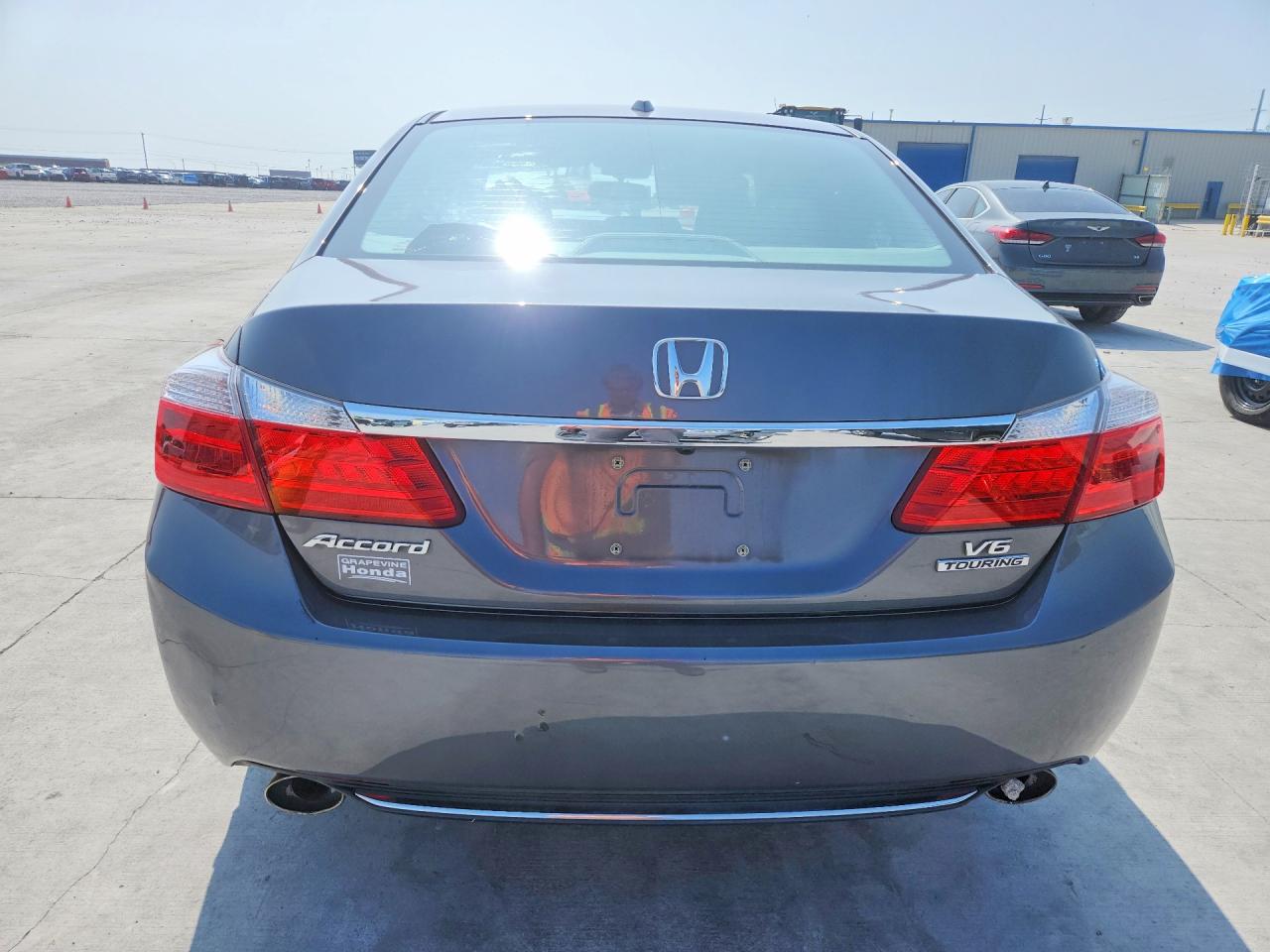 2013 Honda Accord Touring Серый vin: 1HGCR3F91DA026604