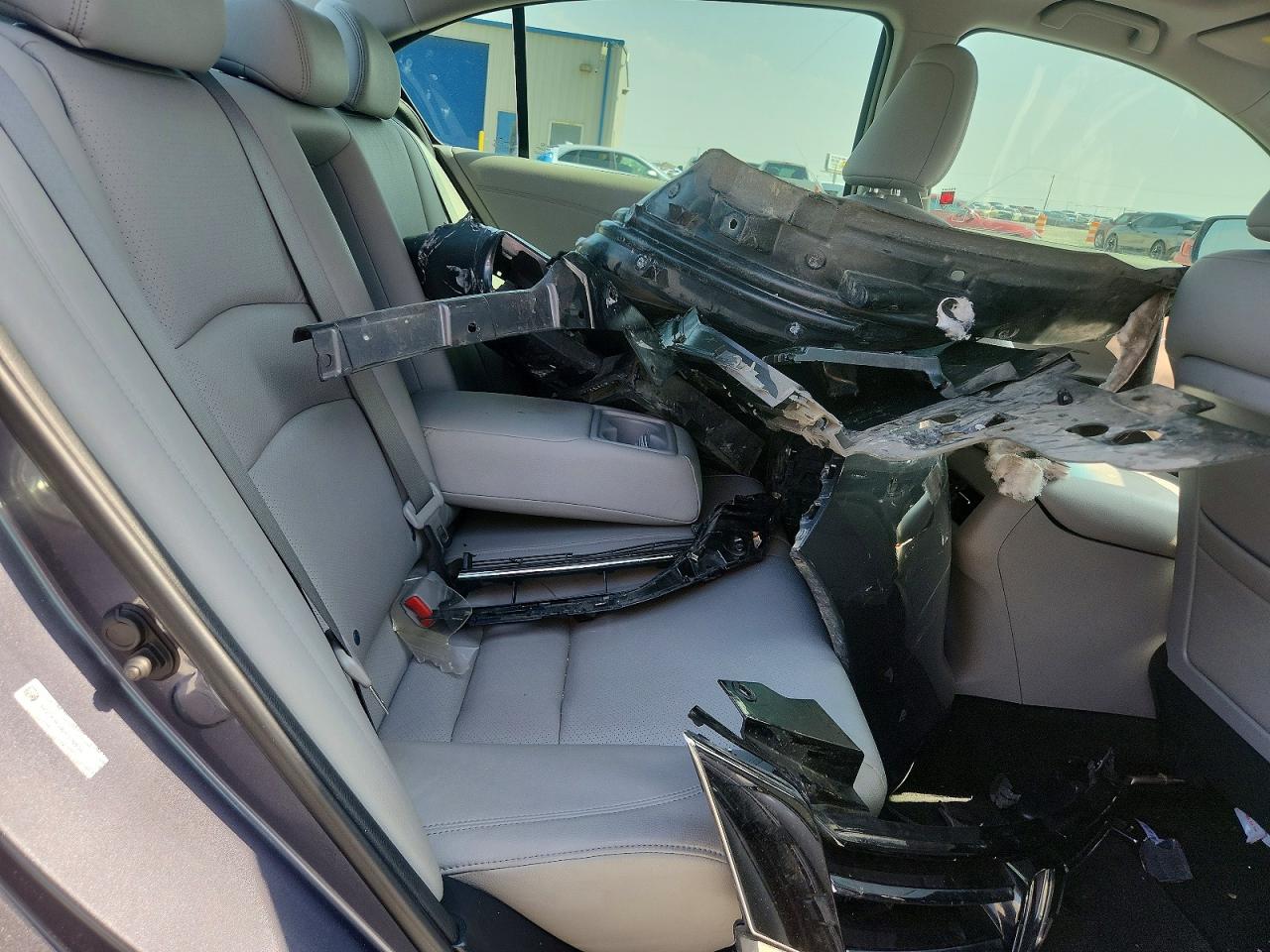 2013 Honda Accord Touring Серый vin: 1HGCR3F91DA026604