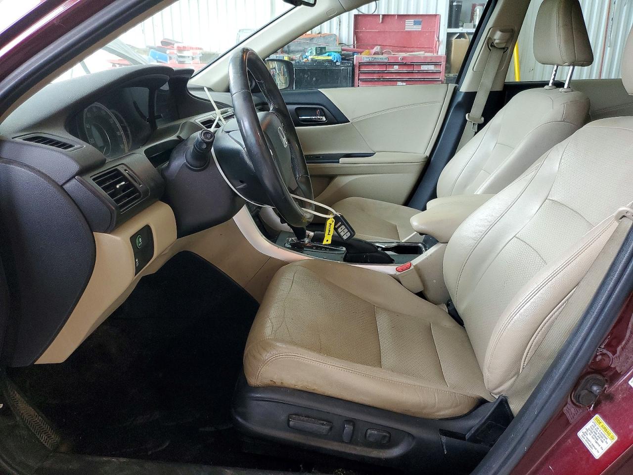 2013 Honda Accord Touring Темно-бордовый vin: 1HGCR3F91DA032810
