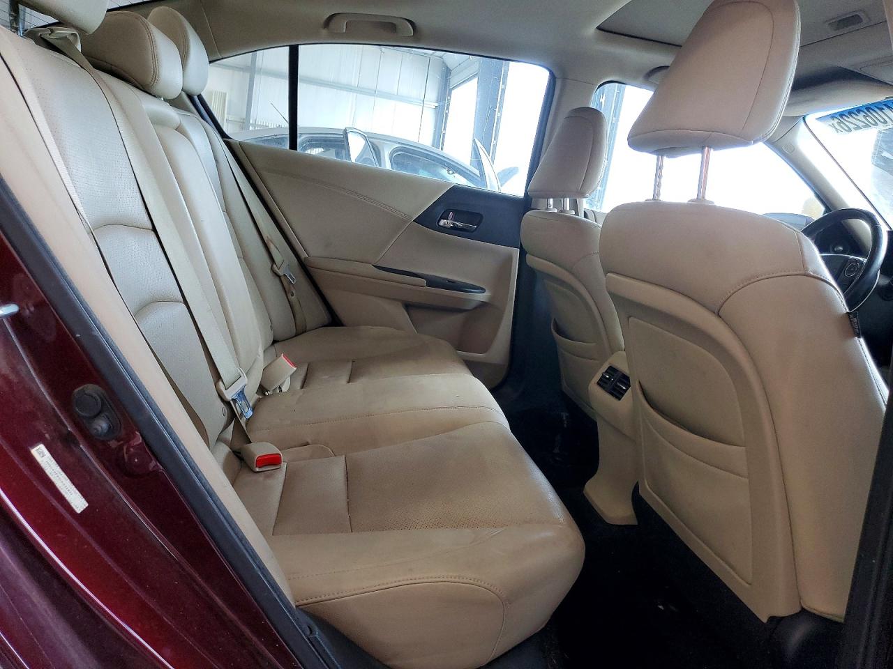 2013 Honda Accord Touring Темно-бордовый vin: 1HGCR3F91DA032810