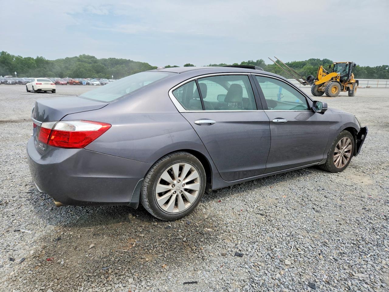 2013 Honda Accord Touring Gray vin: 1HGCR3F91DA038686
